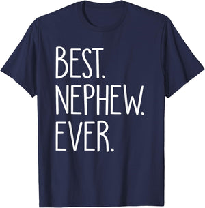 Best Nephew Ever T-Shirt - T-Shirt | Navy