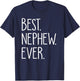 Best Nephew Ever T-Shirt - T-Shirt | Navy