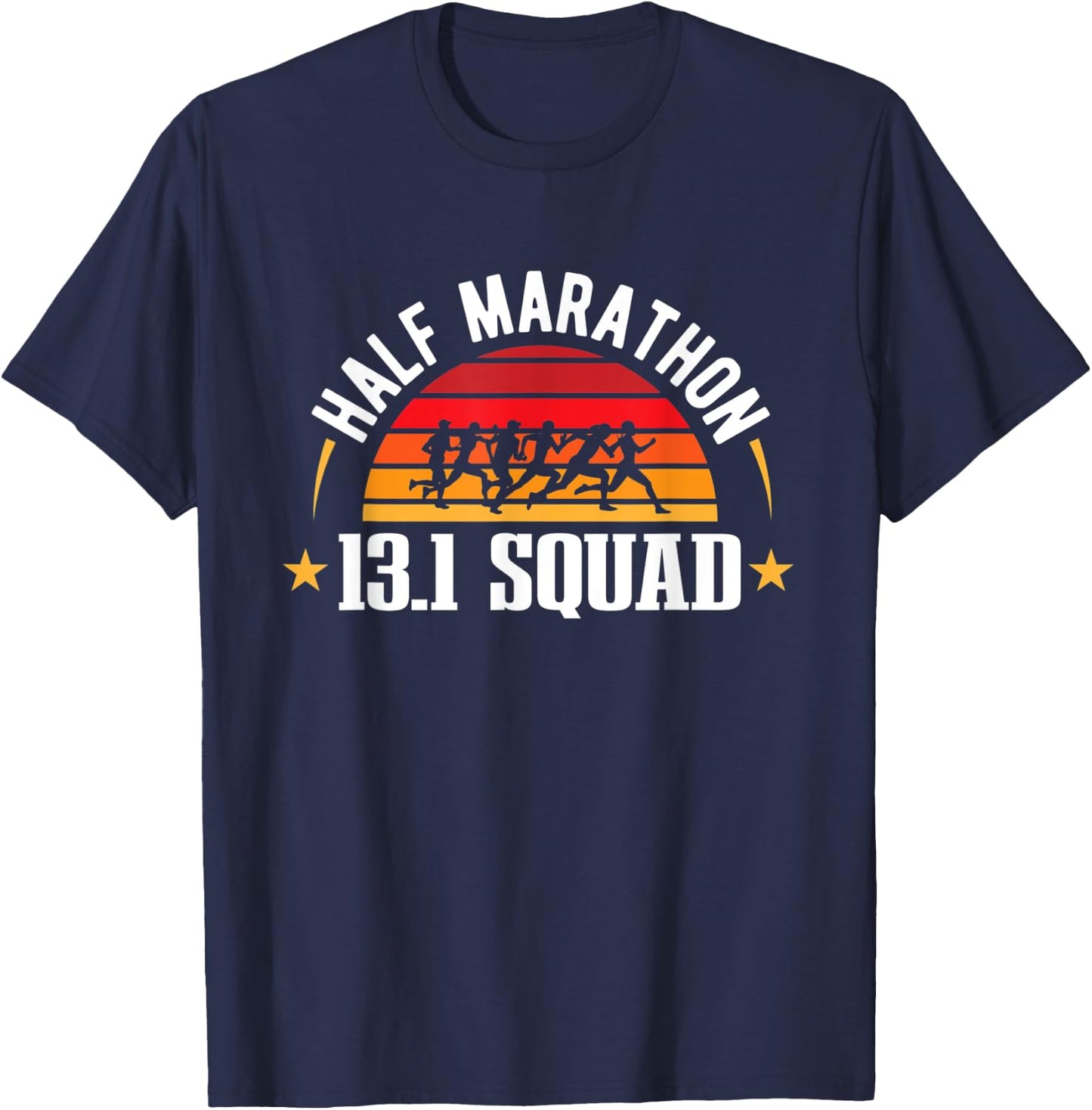 Half Marathon Runner Half Marathon 13.1 Squad Half Marathon T-Shirt - T-Shirt | Navy
