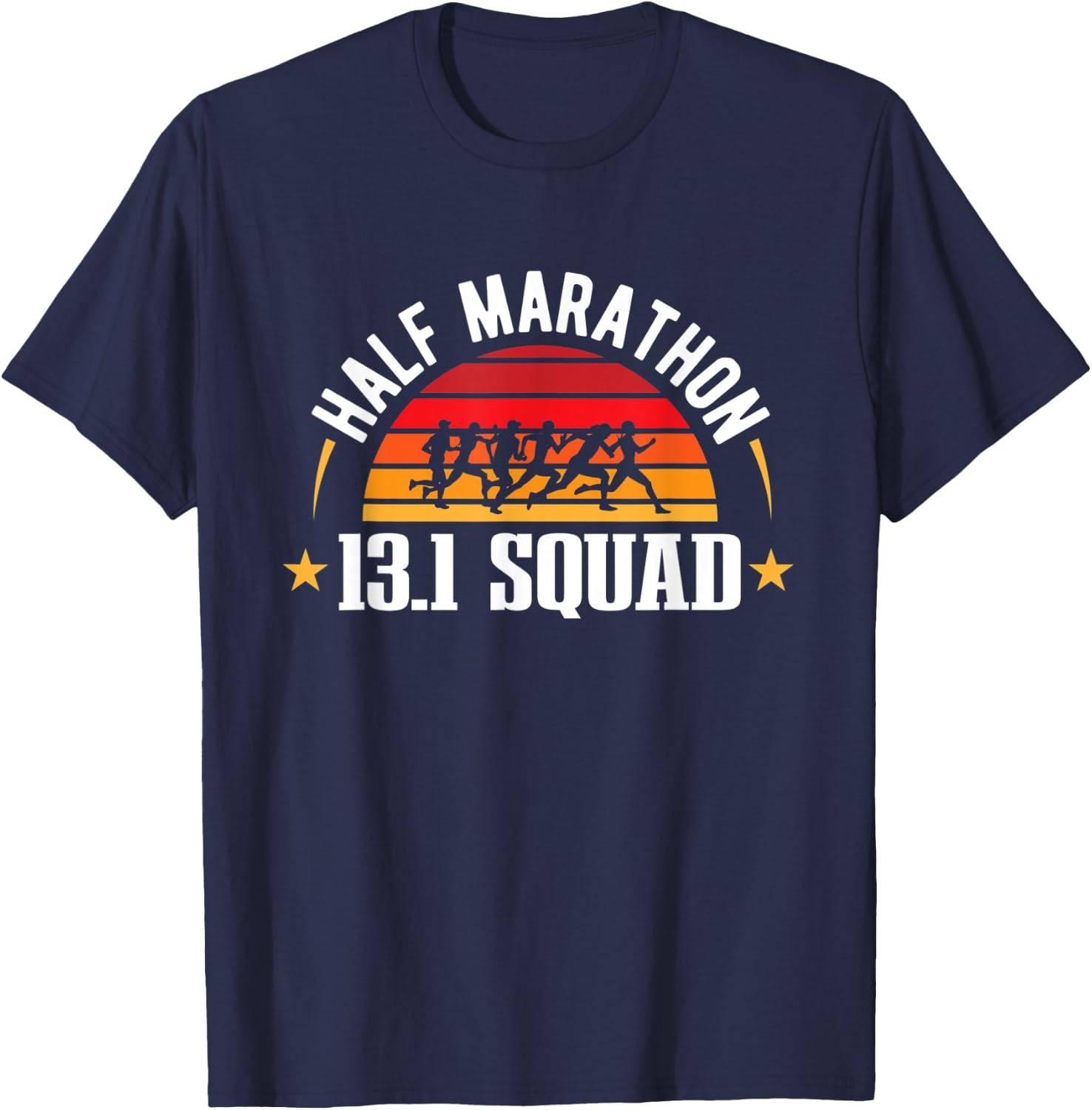 Half Marathon Runner Half Marathon 13.1 Squad Half Marathon T-Shirt - T-Shirt | Navy