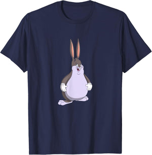 Big Chungus Meme T-Shirt - T-Shirt | Navy