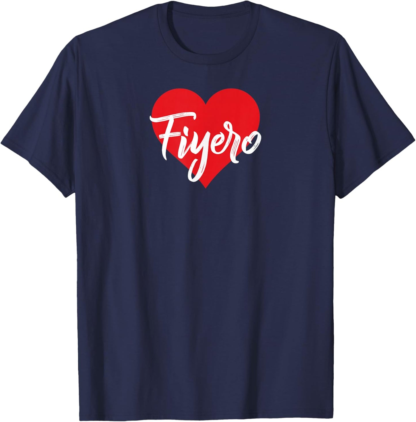 I Love Fiyero First Name I Heart Named T-Shirt - T-Shirt | Navy