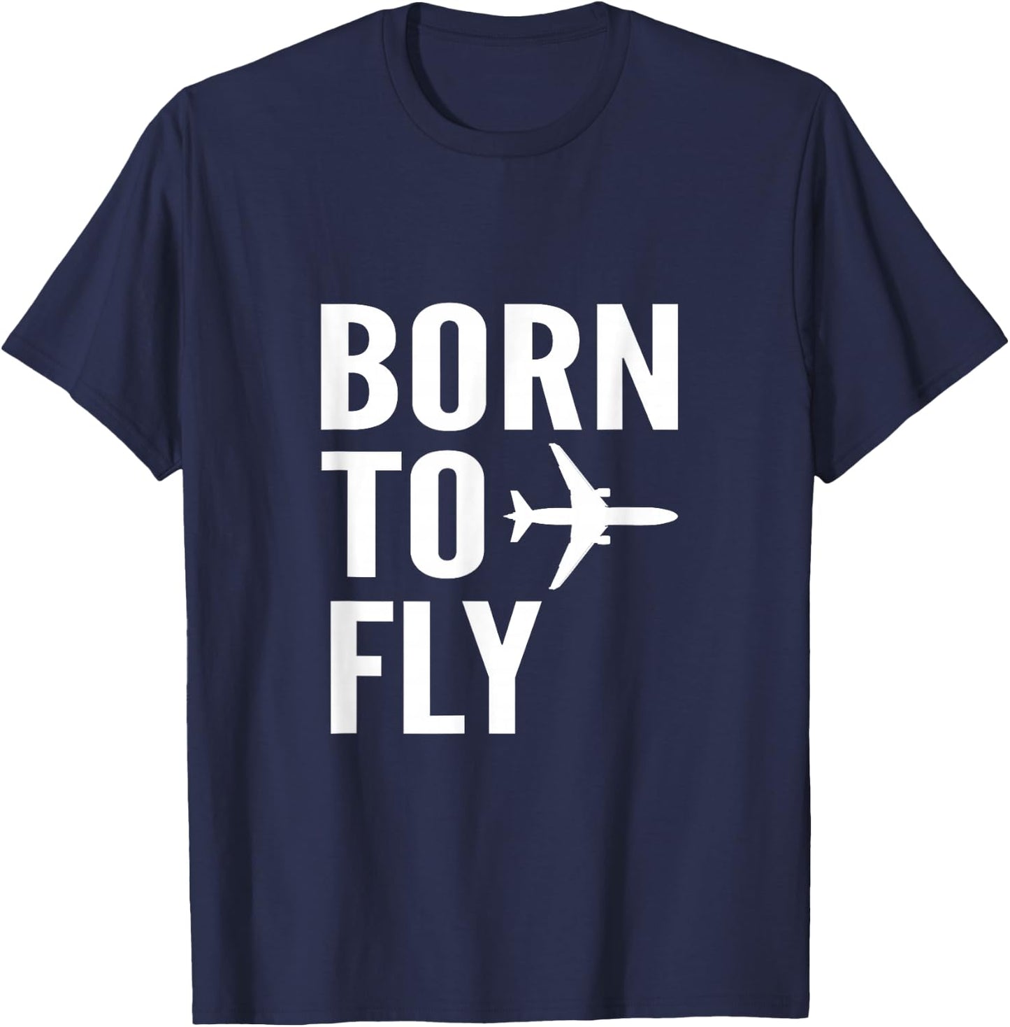 Born To Fly T-Shirt - T-Shirt | Navy