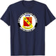319th Field Artillery Regiment United States Army Veteran T-Shirt - T-Shirt | Navy