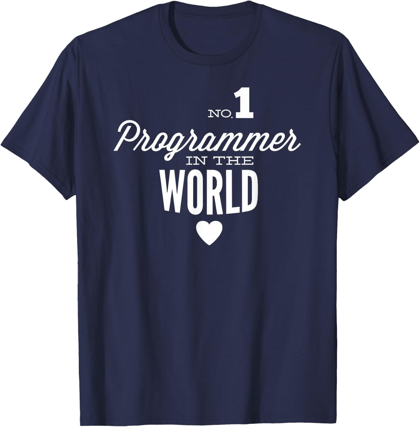 Best Programmer in The World T-Shirt - T-Shirt | Navy