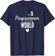 Best Programmer in The World T-Shirt - T-Shirt | Navy
