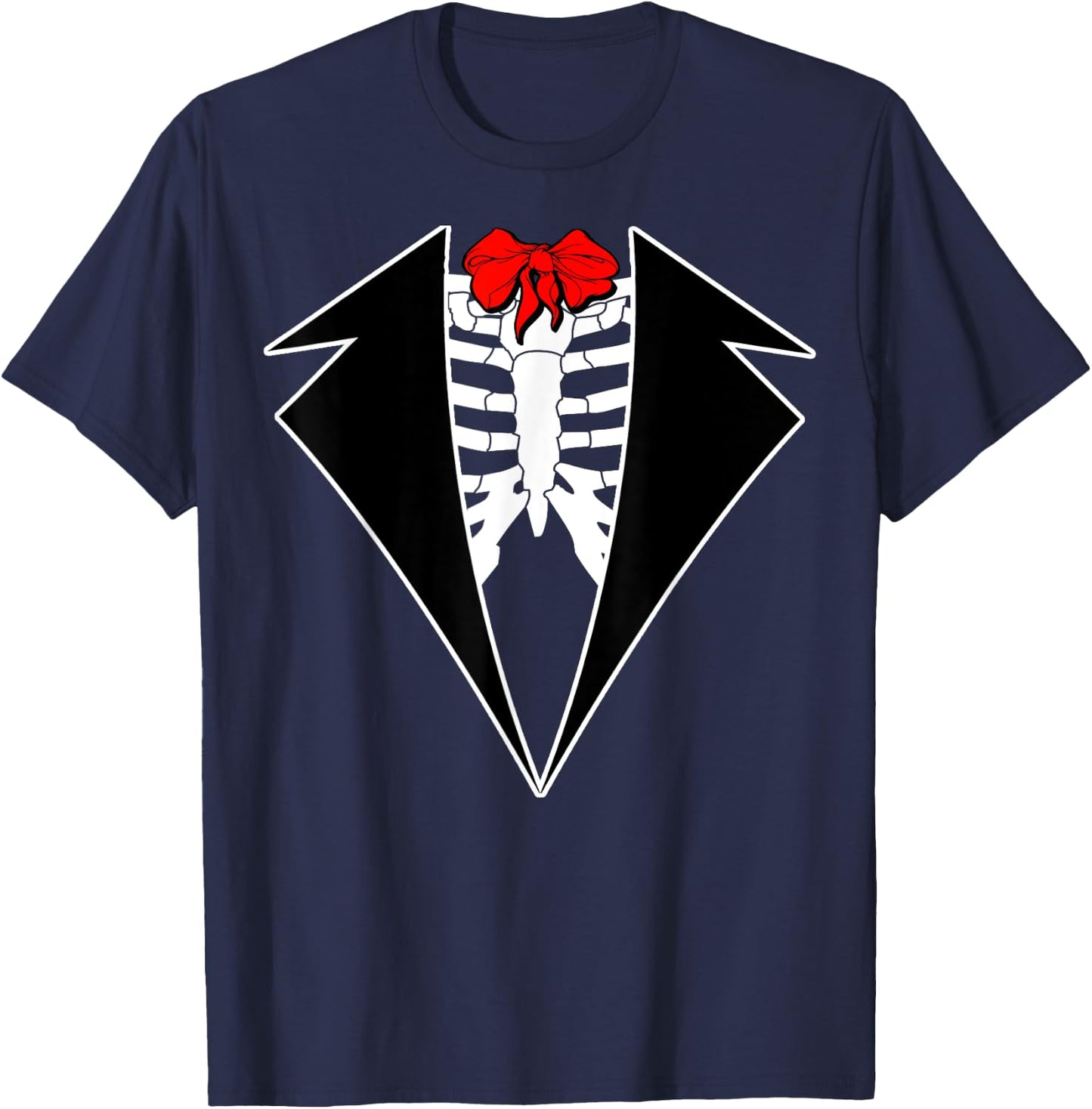 Men's El Novio Muerto Day Of the Dead Groom Costume T-Shirt - T-Shirt | Navy
