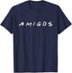 Amigos for Best Friends T-Shirt - T-Shirt | Navy