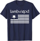 Lamb of God – Flag T-Shirt - T-Shirt | Navy