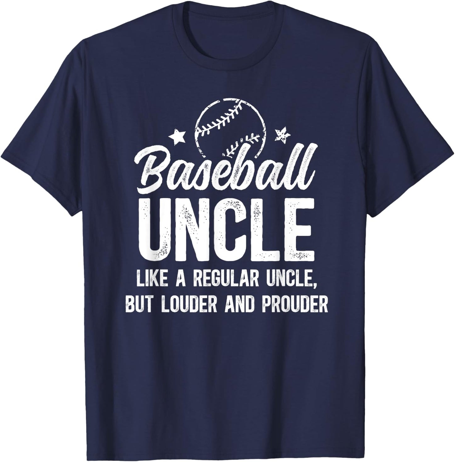Baseball Uncle Of A Baseball Player Uncle Definition T-Shirt - T-Shirt | Navy