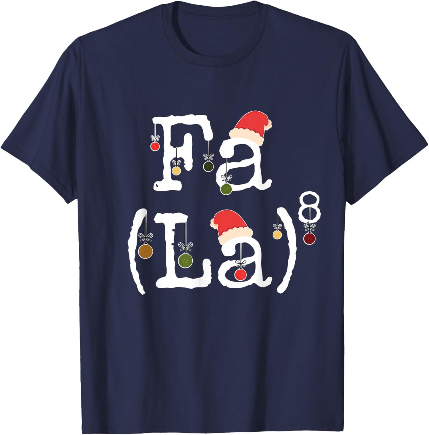 Fa La ^ 8 T-Shirt - T-Shirt | Navy