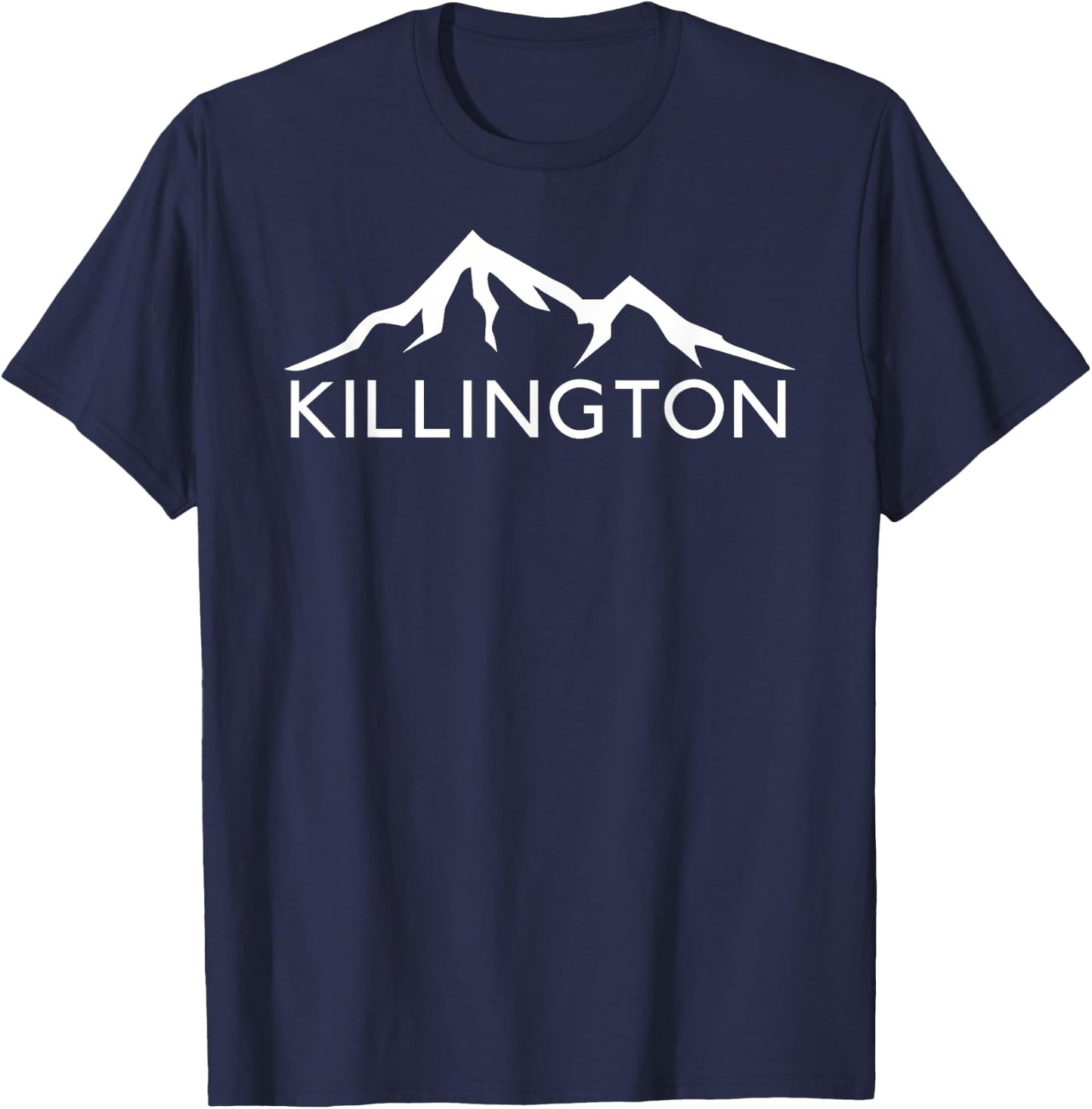 Killington Vermont Skiing Snowboard T-Shirt - T-Shirt | Navy
