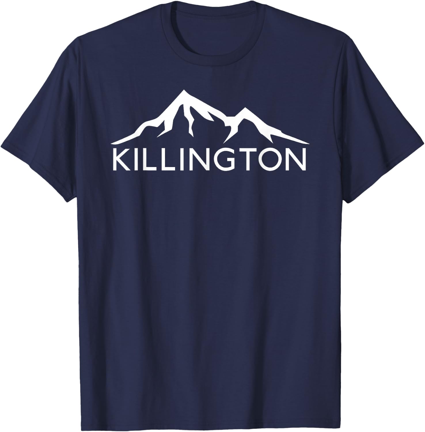 Killington Vermont Skiing Snowboard T-Shirt - T-Shirt | Navy