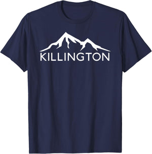 Killington Vermont Skiing Snowboard T-Shirt - T-Shirt | Navy