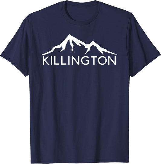 Killington Vermont Skiing Snowboard T-Shirt - T-Shirt | Navy