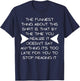 The Funniest Thing About This Shirt - Stop Reading My Shirt T-Shirt - T-Shirt | Navy