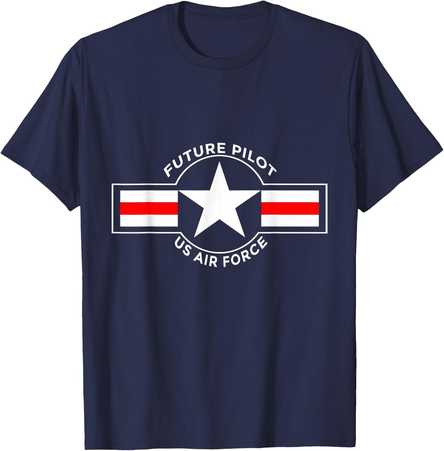 US Air Force Future Pilot Vintage T-Shirt - T-Shirt | Navy