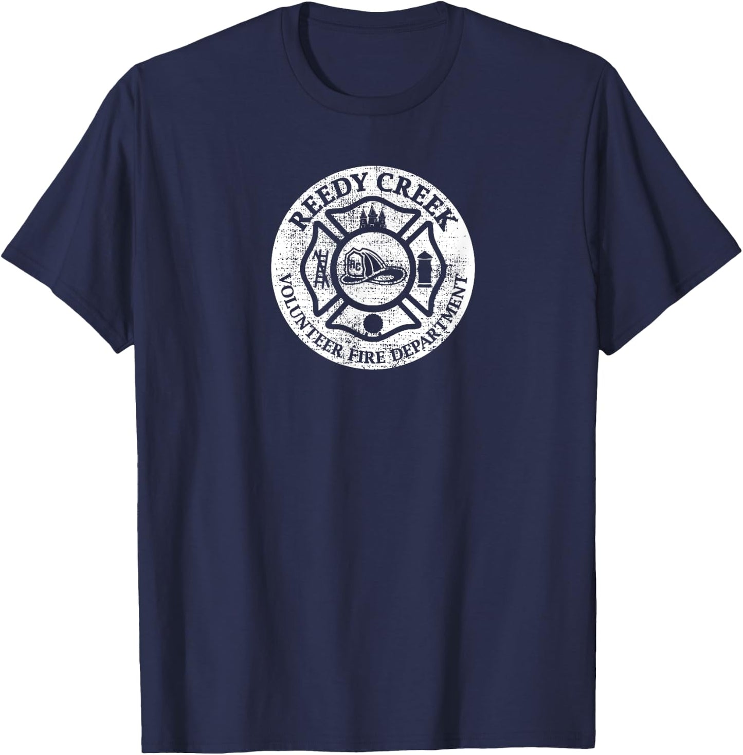 Reedy Creek Volunteer Fire Department T-Shirt - T-Shirt | Navy