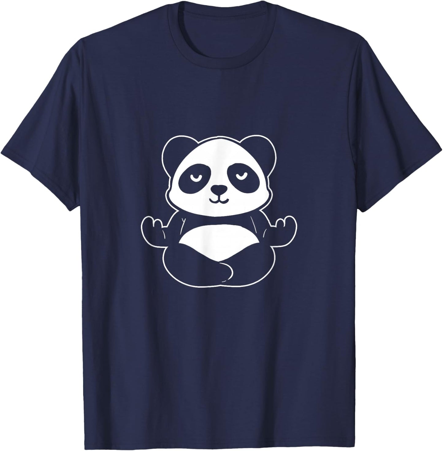 Panda Yoga Stuffed Toys Collector T-Shirt - T-Shirt | Navy
