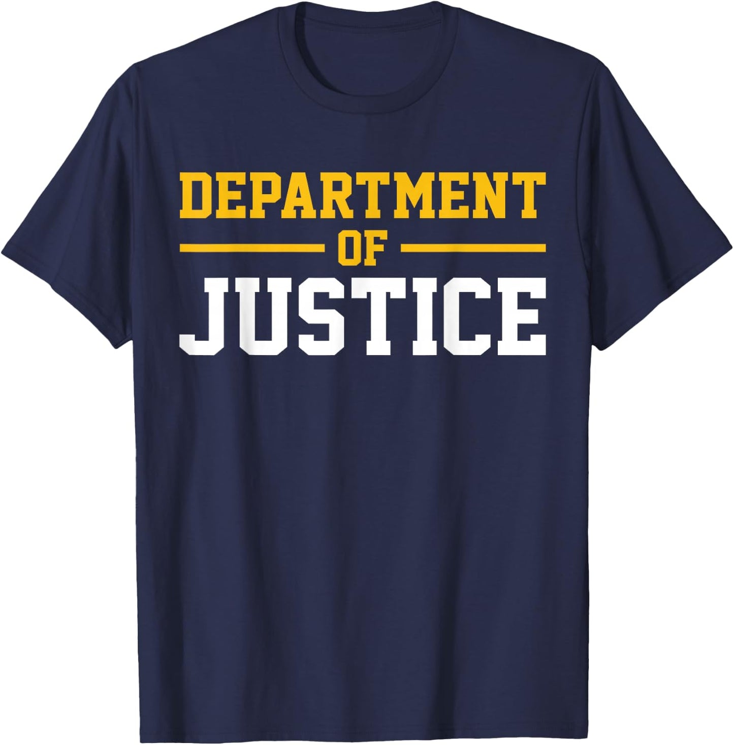 Department of Justice T-Shirt - T-Shirt | Navy