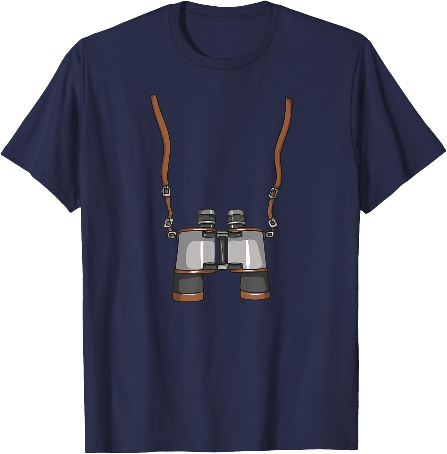 Retro Bird Watching Binocular Birding Gift Men, Kids T-Shirt - T-Shirt | Navy
