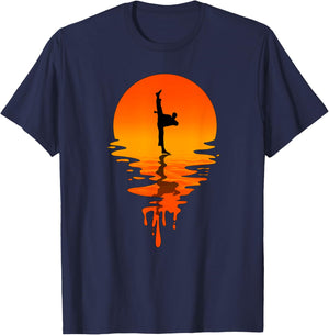 Vintage Retro Style Taekwondo T-Shirt - T-Shirt | Navy