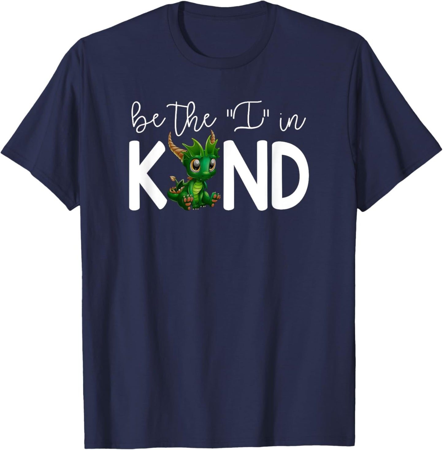Dragon Be The I In Kind T-Shirt - T-Shirt | Navy