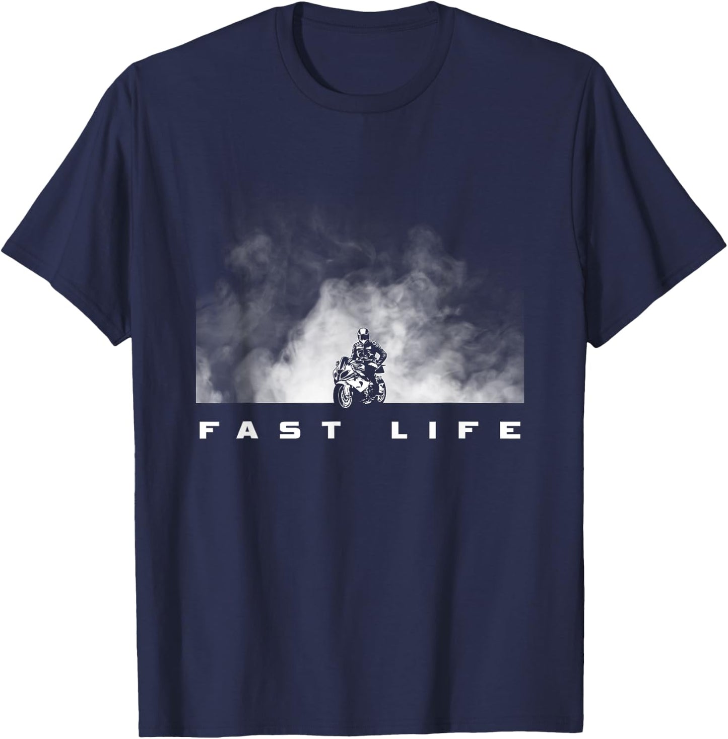 Motorcycle Apparel - Motorcycle T-Shirt - T-Shirt | Navy