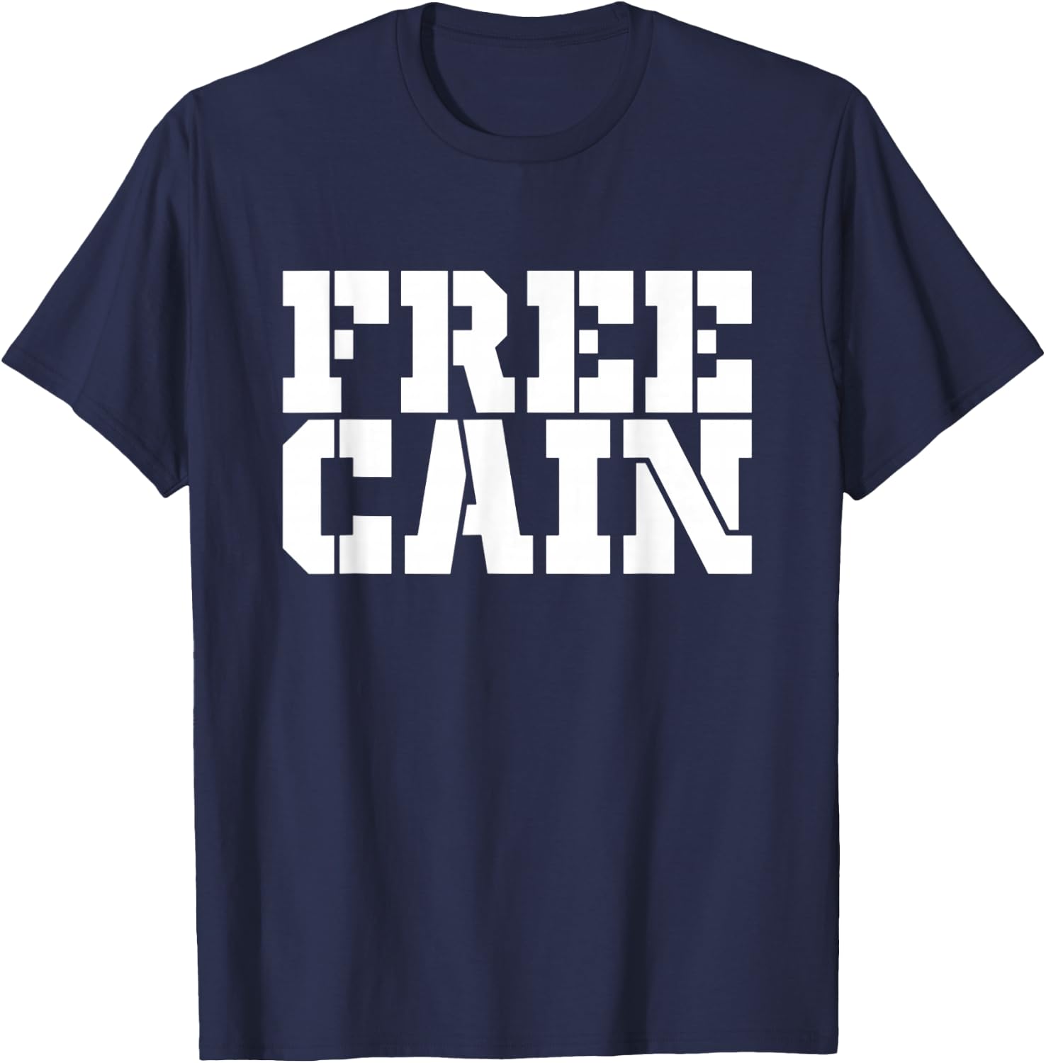 Free Cain T-Shirt - T-Shirt | Navy
