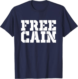 Free Cain T-Shirt - T-Shirt | Navy