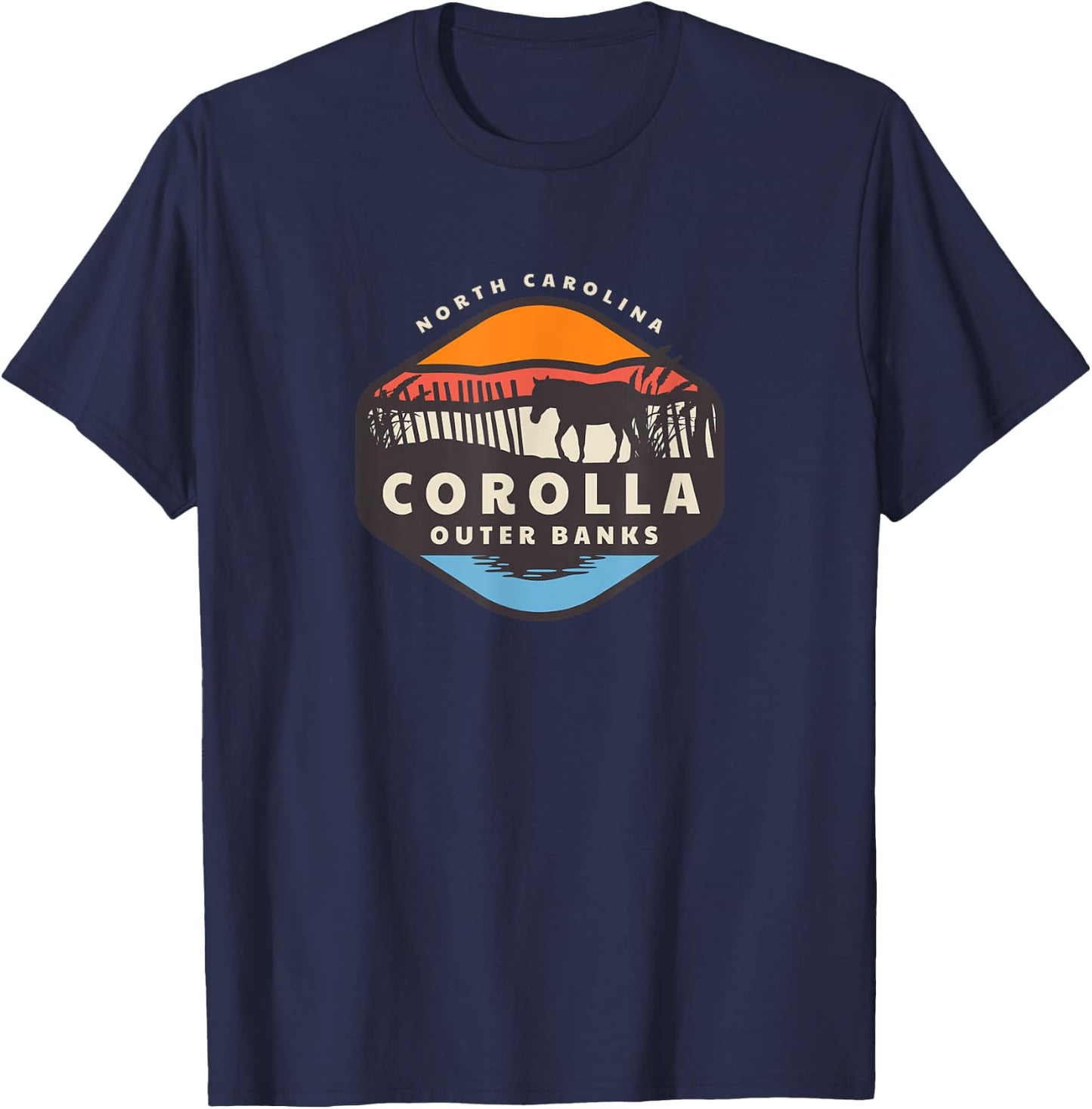 Corolla Wild Horse T-Shirt - T-Shirt | Navy