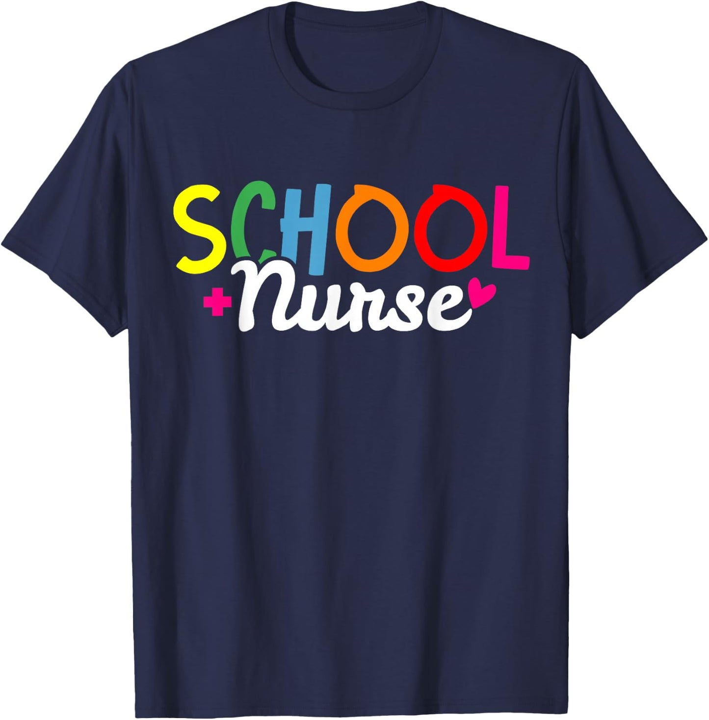 School Nurse T-Shirt - T-Shirt | Navy