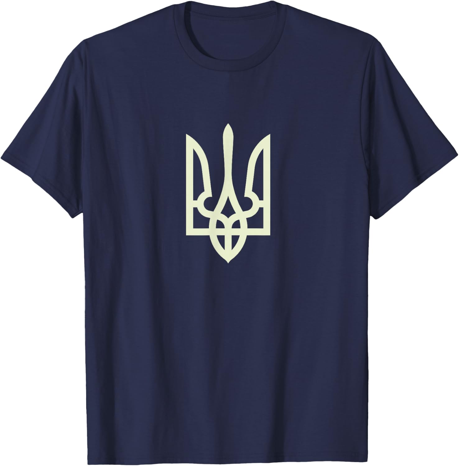 Ukrainian Army Shirt Volodymyr Zelenskyy Shirt Ukraine T-Shirt - T-Shirt | Navy