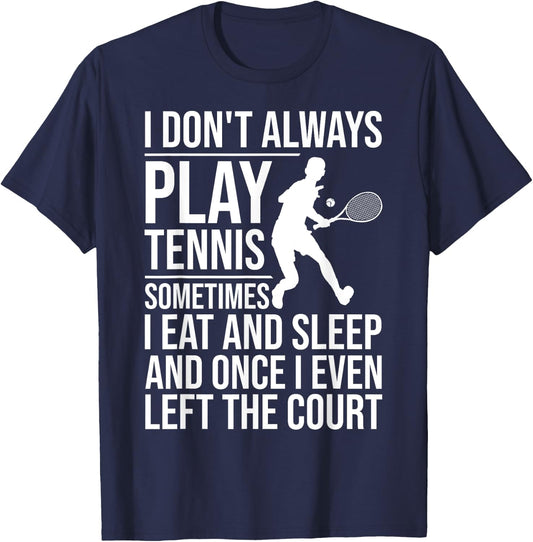 Funny Tennis Women Tennis Players Coach Racket Sport T-Shirt - T-Shirt | Navy