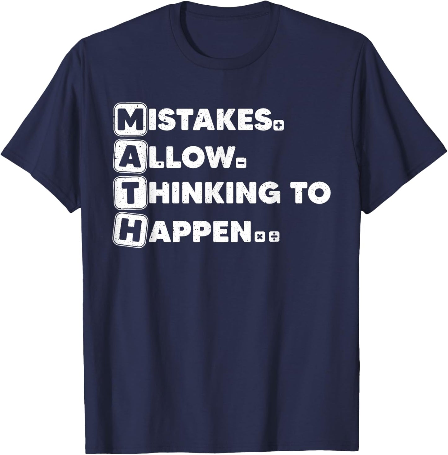 Best Math Art Women Calculus Algebra Math Geek Lover T-Shirt - T-Shirt | Navy