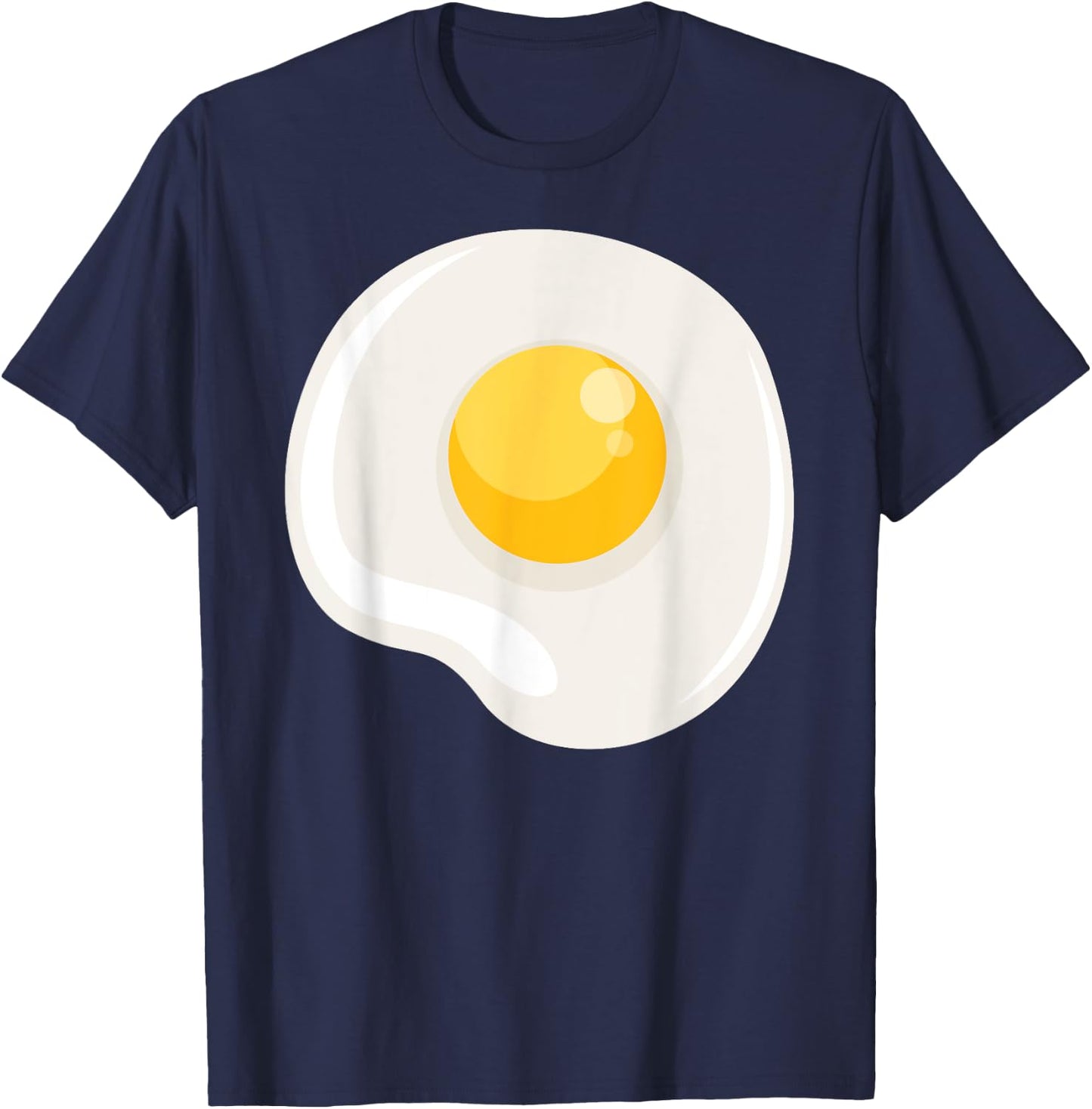 Halloween Egg Omelette Costume Shirt for Kids, Men, Women T-Shirt - T-Shirt | Navy