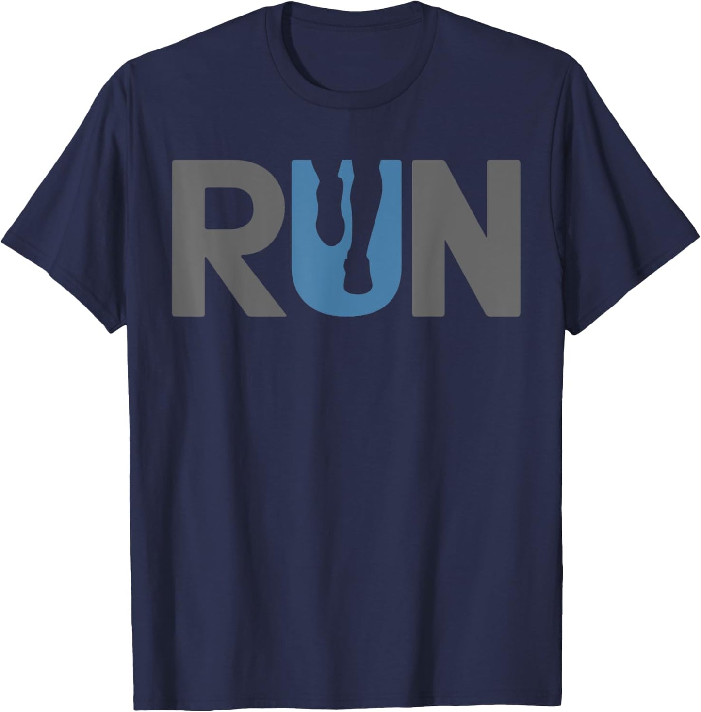 Running Cardio Half Marathon 13.1 Cross Country T-Shirt - T-Shirt | Navy