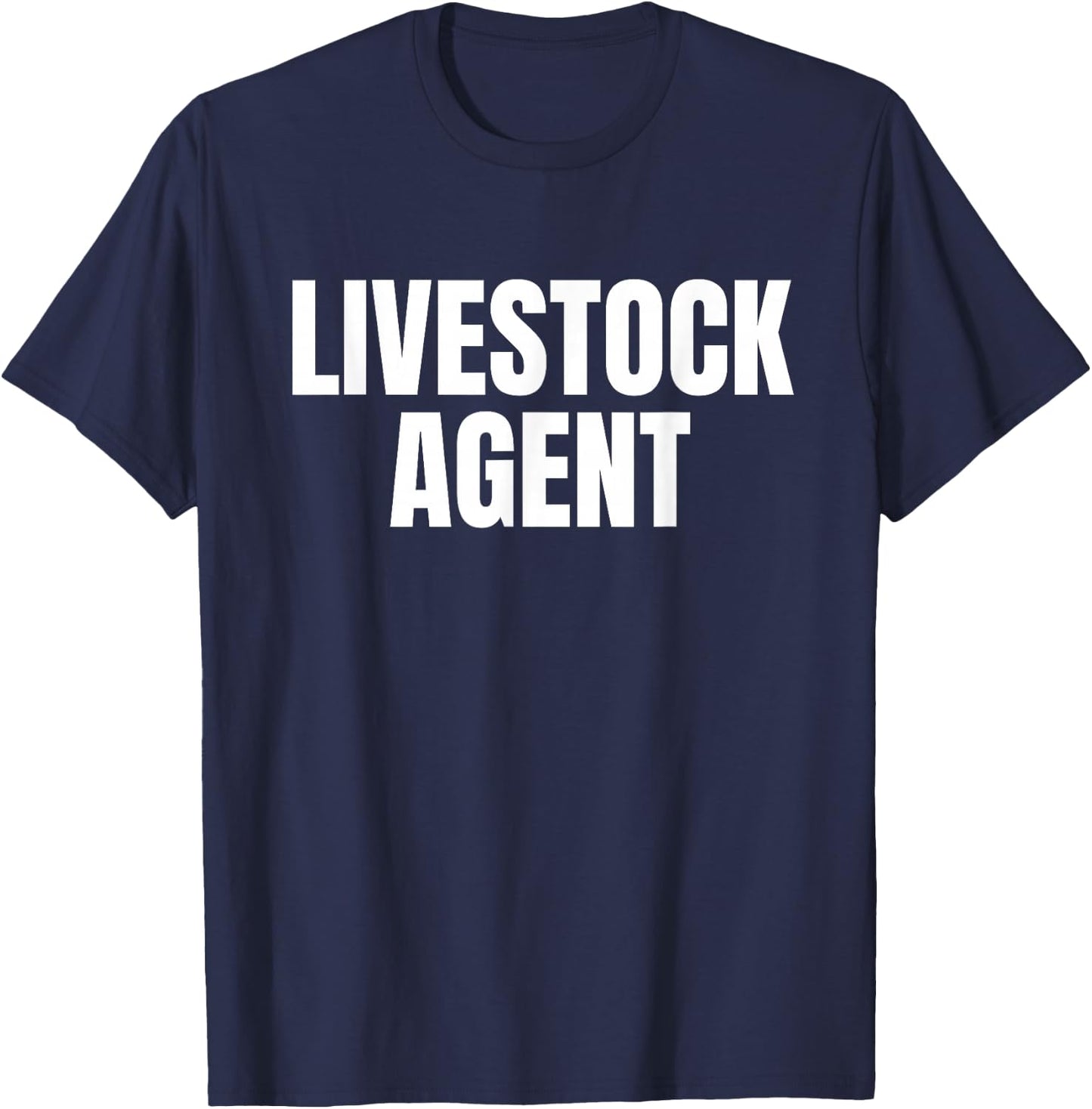 Livestock Agent T-Shirt - T-Shirt | Navy