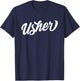 Groom's Crew Usher Bachelor for Groom T-Shirt - T-Shirt | Navy