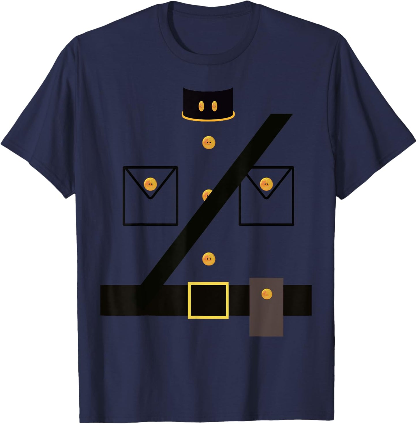 Canadian Mountie Costume - RCMP - Halloween Costume T-Shirt - T-Shirt | Navy