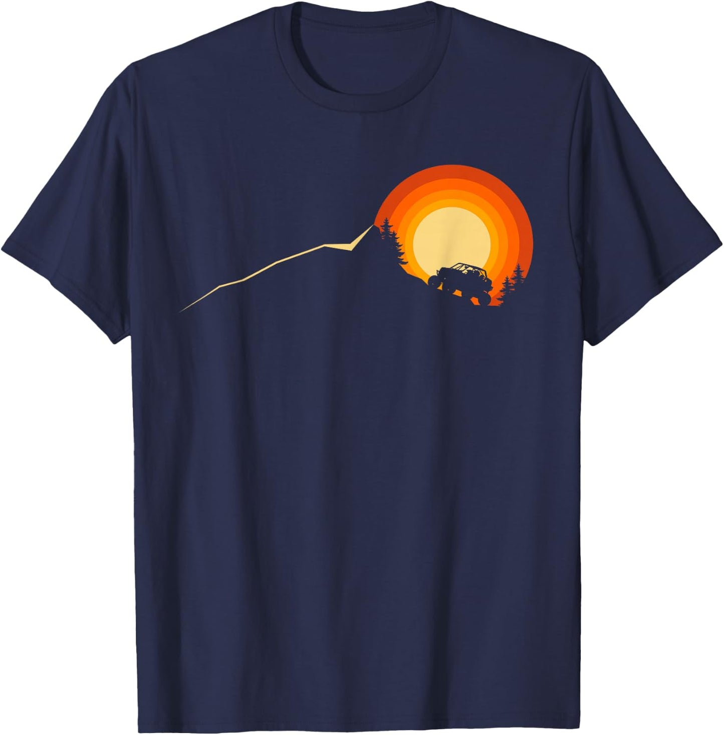 Off Road Quad ATV Apparel - Off Road Quad ATV T-Shirt - T-Shirt | Navy