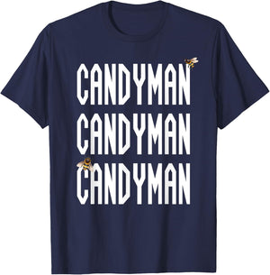Candyman Bees Funny Urban Legend Scary Halloween T-Shirt - T-Shirt | Navy