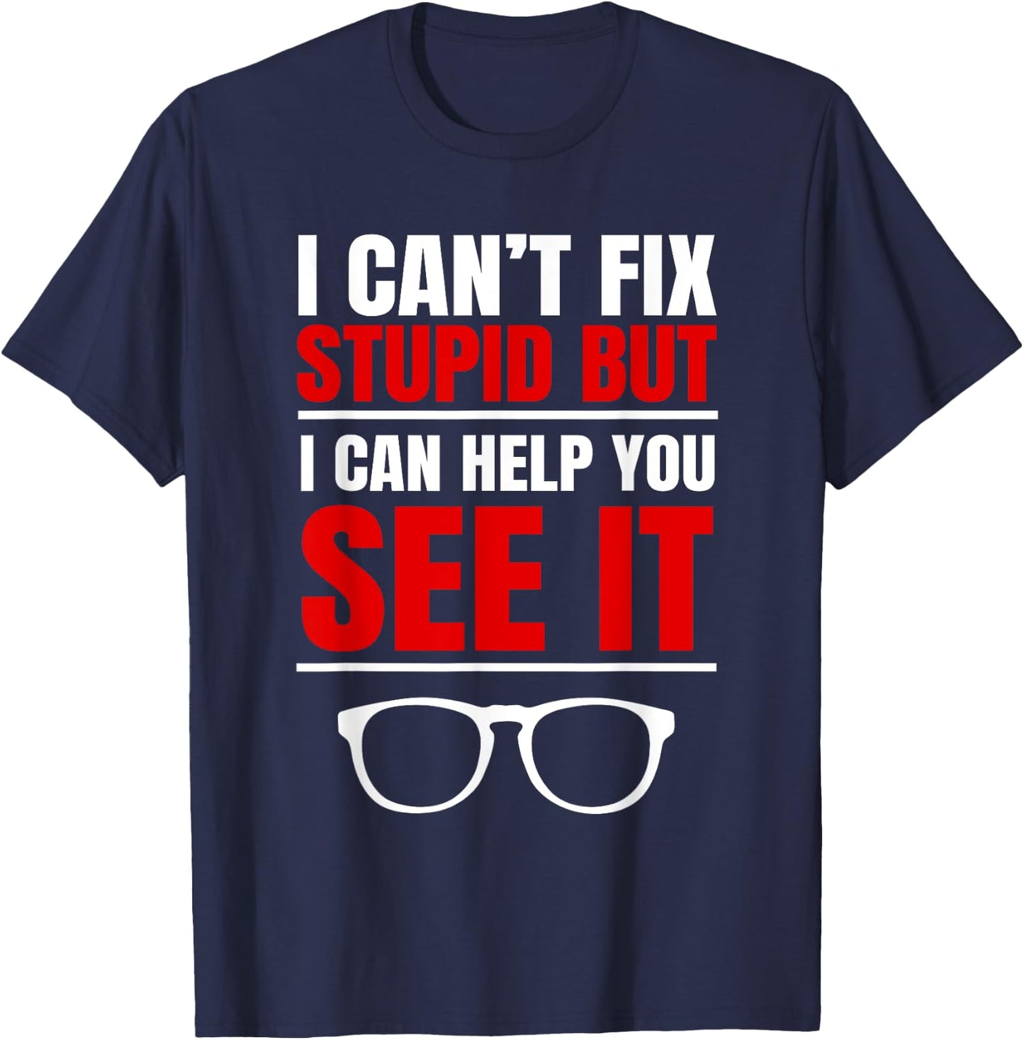 Optometrists Optician Eye Ophthalmologist Optometry Doctor T-Shirt - T-Shirt | Navy