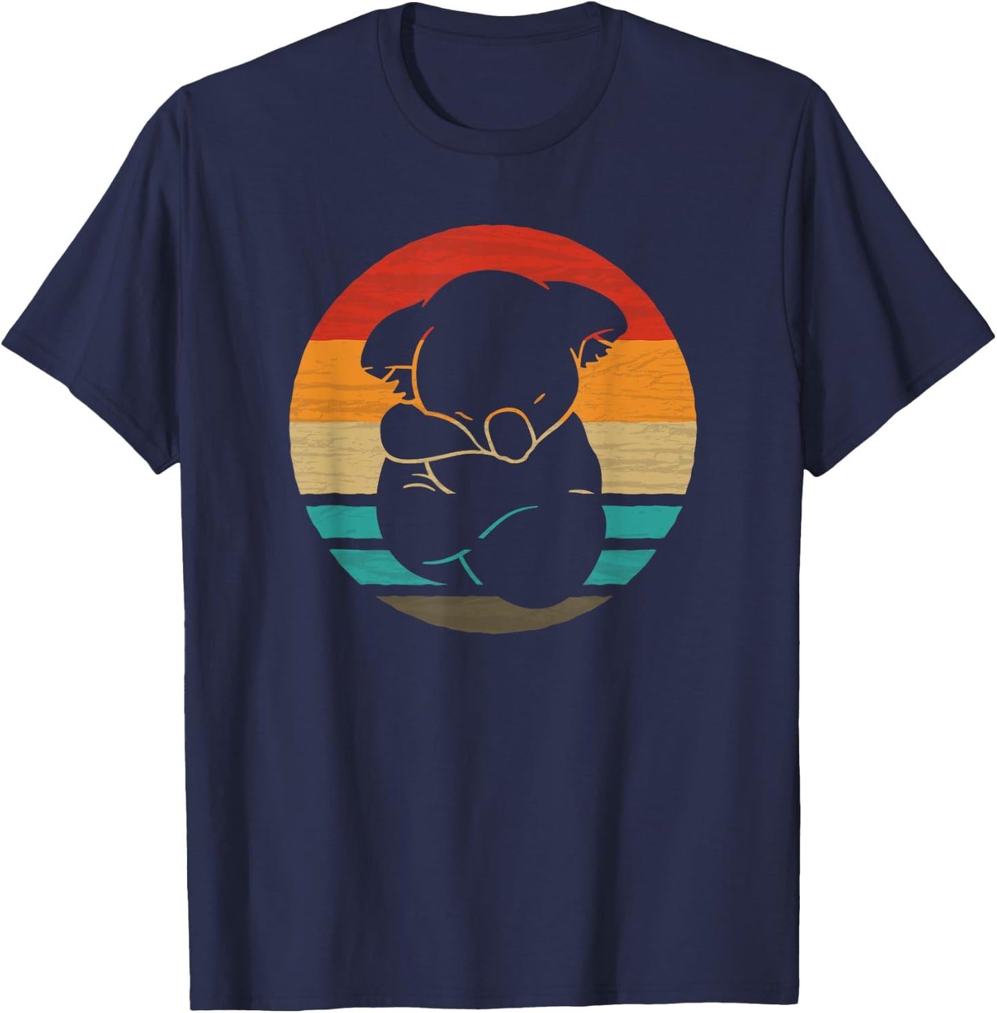 Koala Retro Style Vintage T-Shirt - T-Shirt | Navy