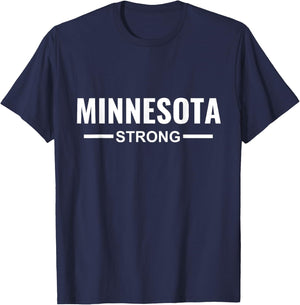 Minnesota Strong Community Strength Prayer Support T-Shirt - T-Shirt | Navy