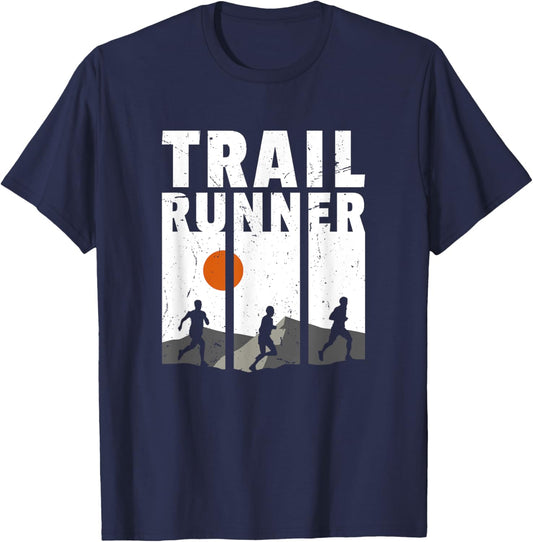 Trail Runner Ultra Running Trail Runner T-Shirt - T-Shirt | Navy