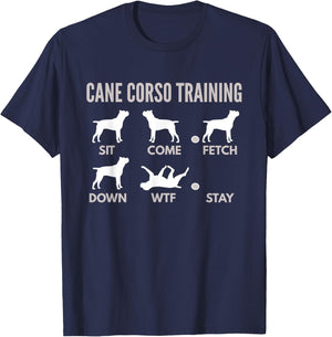 Cane Corso Shirts - Italian Mastiff T-Shirt - T-Shirt | Navy