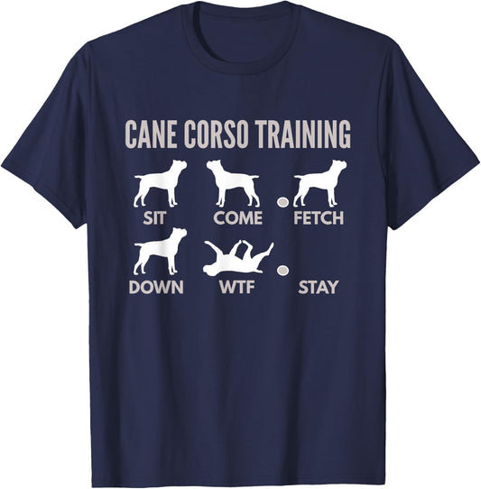 Cane Corso Shirts - Italian Mastiff T-Shirt - T-Shirt | Navy