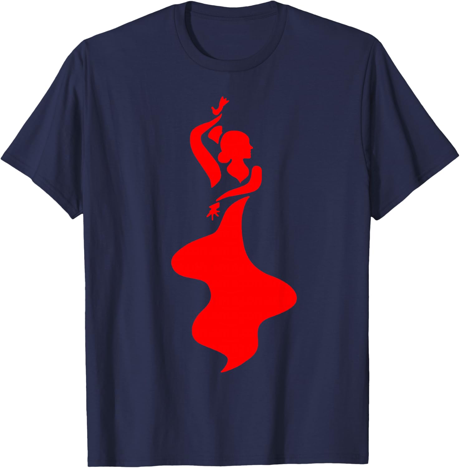 Flamenco Dancer T-Shirt - T-Shirt | Navy