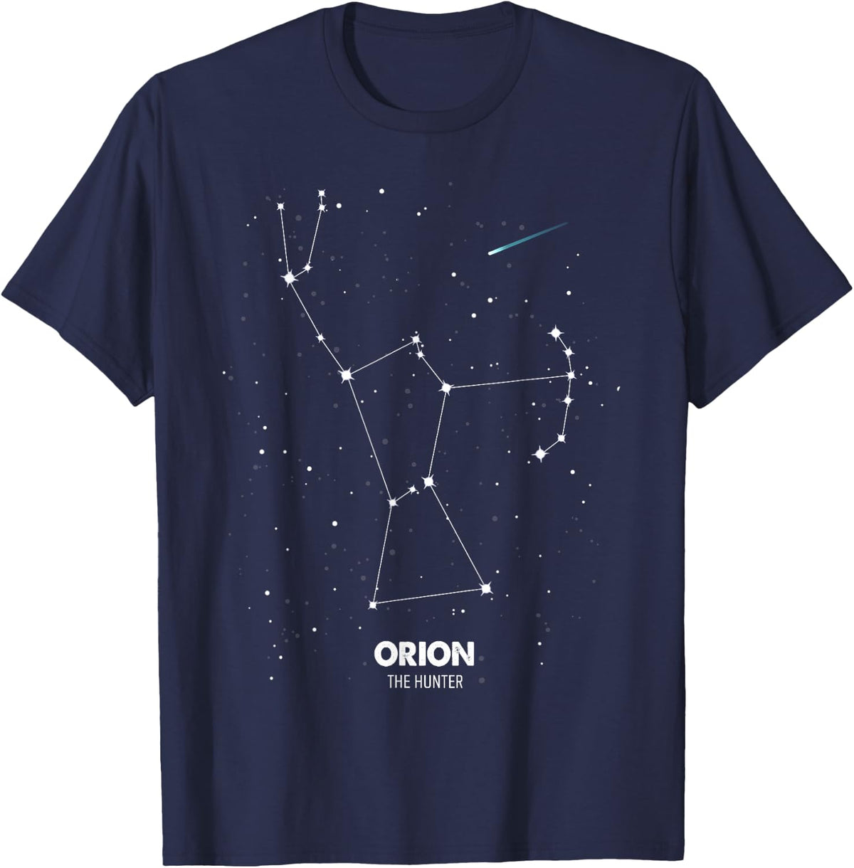 Orion Constellation Of Orion The Hunter Orion Star Astronomy T-Shirt - T-Shirt | Navy